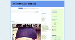 Desktop Screenshot of amarjitsinghblog.blogspot.com