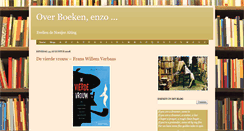 Desktop Screenshot of over-boeken.blogspot.com