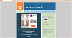 Desktop Screenshot of mareandolaperdiz.blogspot.com