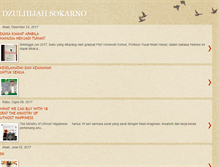 Tablet Screenshot of dzulhijahsokarno.blogspot.com