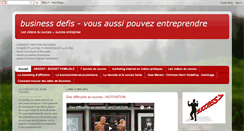 Desktop Screenshot of business-defis.blogspot.com