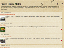 Tablet Screenshot of fredieclassicmotor.blogspot.com