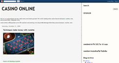 Desktop Screenshot of easycasino4u-moneyonline.blogspot.com