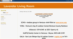 Desktop Screenshot of lavenderlivingroom.blogspot.com