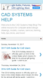 Mobile Screenshot of cadsystemshelp.blogspot.com
