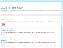 Tablet Screenshot of cadsystemshelp.blogspot.com