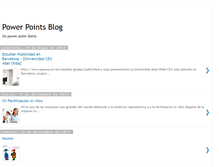 Tablet Screenshot of powerpointsblogspot.blogspot.com