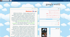 Desktop Screenshot of googleworld-project.blogspot.com