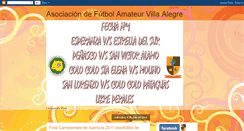 Desktop Screenshot of futbolvillaalegre.blogspot.com