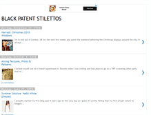 Tablet Screenshot of blackpatentstilettos.blogspot.com