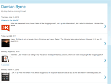 Tablet Screenshot of damianlbyrne.blogspot.com