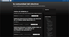 Desktop Screenshot of lacomunidaddelelectron.blogspot.com