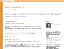 Tablet Screenshot of diary-of-a-ginger-tom-cat.blogspot.com