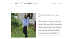 Desktop Screenshot of little-things-inlife.blogspot.com