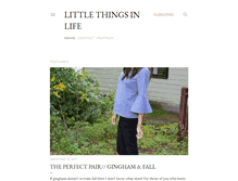 Tablet Screenshot of little-things-inlife.blogspot.com