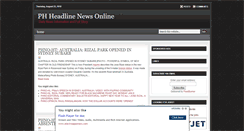 Desktop Screenshot of philippine-headline-news-online.blogspot.com