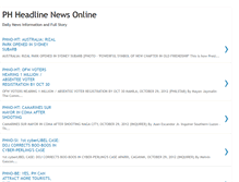 Tablet Screenshot of philippine-headline-news-online.blogspot.com