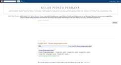 Desktop Screenshot of pidatoperdana.blogspot.com