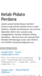 Mobile Screenshot of pidatoperdana.blogspot.com