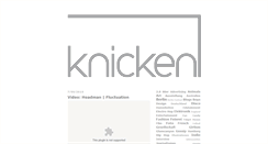 Desktop Screenshot of knicken.blogspot.com