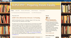 Desktop Screenshot of iupuipffpreparingfuturefaculty.blogspot.com