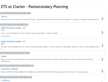 Tablet Screenshot of clarionu-etsub.blogspot.com