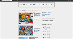 Desktop Screenshot of baronfineart.blogspot.com