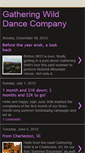 Mobile Screenshot of gatheringwilddance.blogspot.com