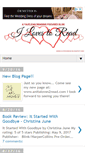 Mobile Screenshot of iloves2read.blogspot.com
