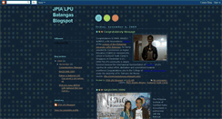 Desktop Screenshot of jpialpubatangas.blogspot.com