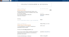 Desktop Screenshot of chanas-keramik.blogspot.com