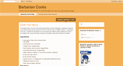 Desktop Screenshot of barbariancooks.blogspot.com