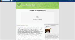 Desktop Screenshot of best-toys-for-boys.blogspot.com