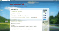 Desktop Screenshot of amicifantacalciotdg.blogspot.com