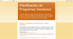 Desktop Screenshot of programassanitarios.blogspot.com