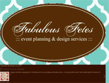 Tablet Screenshot of fabulous-fetes.blogspot.com