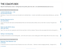 Tablet Screenshot of davidwilsonbusinesscoach.blogspot.com