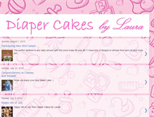 Tablet Screenshot of diapercakesbylaura.blogspot.com