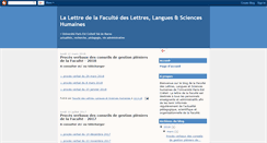 Desktop Screenshot of lalettredelufr.blogspot.com