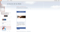 Desktop Screenshot of elrincondetiamale.blogspot.com