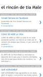Mobile Screenshot of elrincondetiamale.blogspot.com