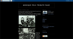 Desktop Screenshot of moniquetribute.blogspot.com