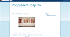 Desktop Screenshot of poppyseedsoapco.blogspot.com