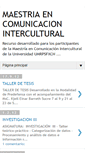 Mobile Screenshot of comunicaintercultura.blogspot.com