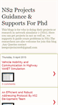 Mobile Screenshot of ns2sourcecode.blogspot.com
