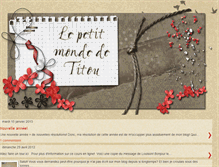 Tablet Screenshot of lepetitmondedetitou.blogspot.com