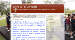 Desktop Screenshot of eb1cabecudos.blogspot.com