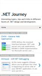 Mobile Screenshot of dotnet-journey.blogspot.com