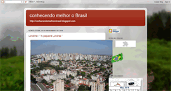 Desktop Screenshot of conhecendomelhorobrasil.blogspot.com