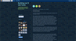 Desktop Screenshot of buildingour9starhome.blogspot.com